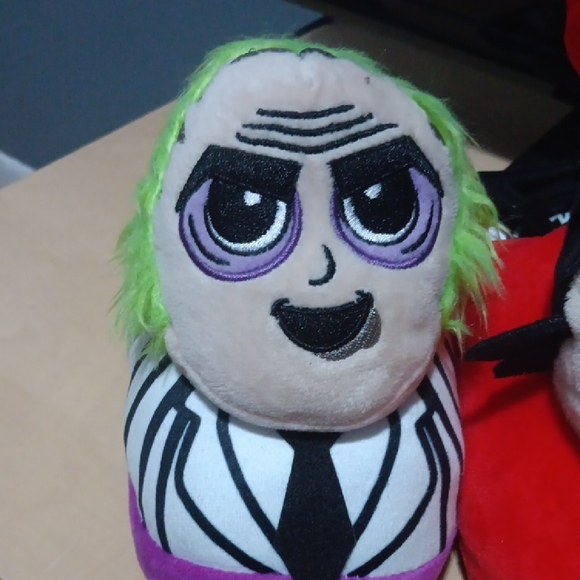 Plush Character Slippers - Red and Purple - Picture 7 of 8